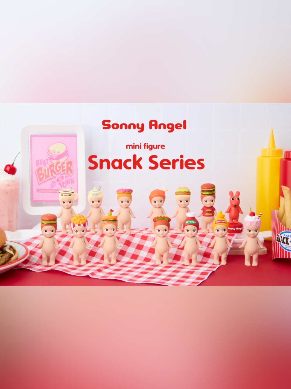Sonny Angel SANDWICH Figure AUTHENTIC Snack Series Factory Fresh Doll Brand NEW - Picture 3 of 10